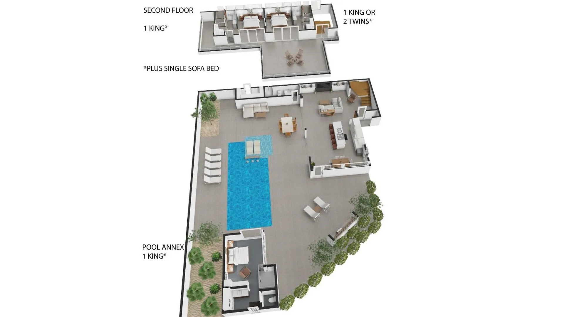 Oceanside 3 Bedroom Luxury Villa With Private Pool, 500Ft From Long Bay Beach -V5 Turks- och Caicosöarna