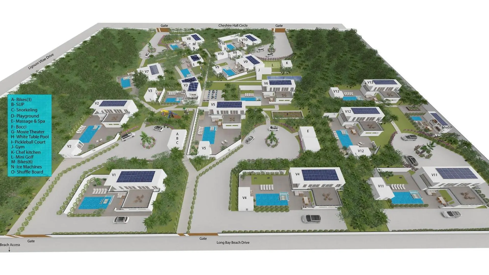 Oceanside 3 Bedroom Luxury Villa With Private Pool, 500Ft From Long Bay Beach -V5 0*,